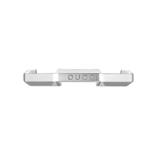 Gucci Link to Love 18ct White Gold Ring | YBC662194003| Peter