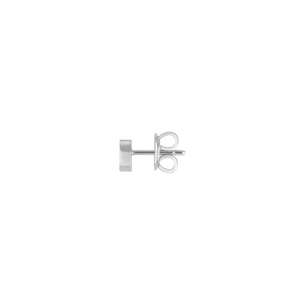Gucci Interlocking 18ct white Gold Stud Earrings